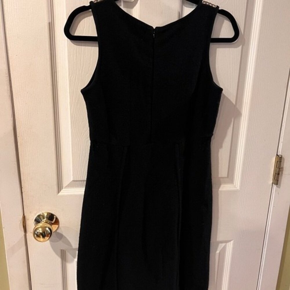 Sparrow Dress Womens S Anthropologie Boiled Merino Wool Sheath Stretch Timeless - Picture 8 of 12